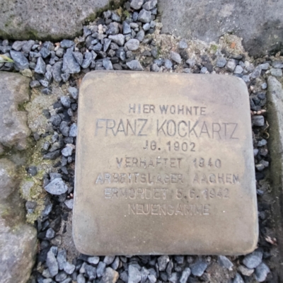 Verantsltungsbild - Stolpersteine