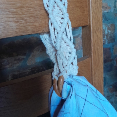 Verantsltungsbild - Makramee: Handtuchhalter, Bilderrahmen und Gartenlampe