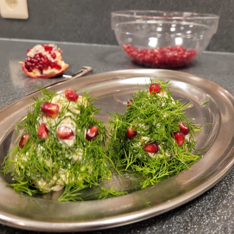 Essbare Weihnachtsdeko