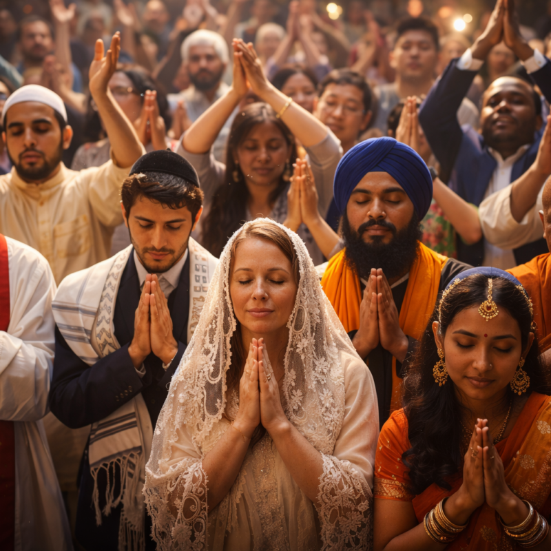 Verantsltungsbild - Vernetzt sein über Konfessionen und Religionen hinaus