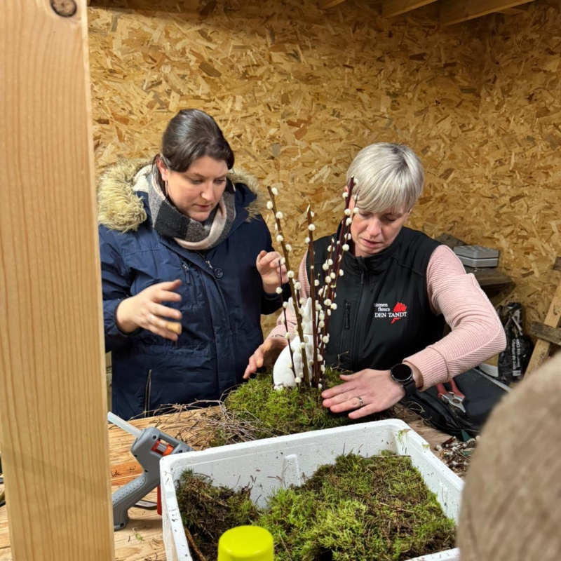 Natur pur für den Ostertisch! Gruppe Heppenbach