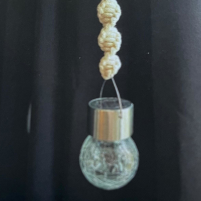 Verantsltungsbild - Solarlampe mit Makramee