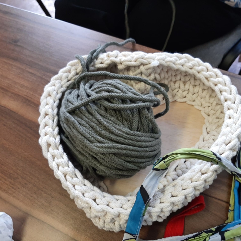 Körbchen häkeln mit Tania in der Gruppe Astenet-Walhorn